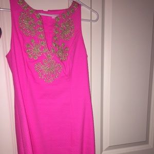 Lilly Pulitzer pink dress