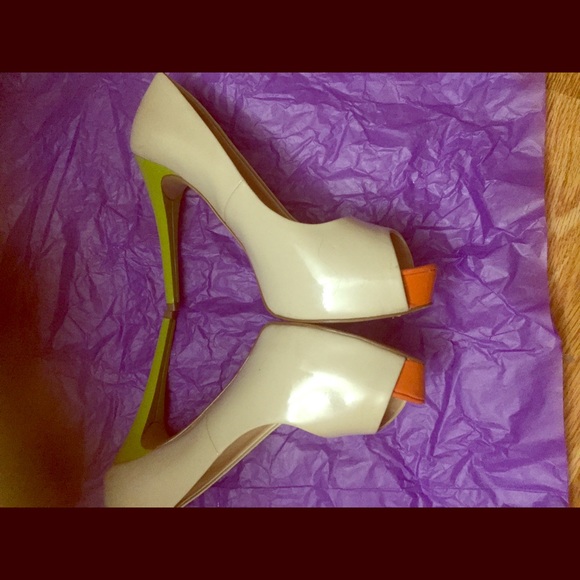 Cute multiple color peep toes sexy fun - Picture 1 of 3
