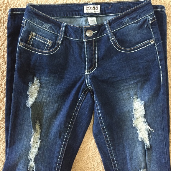 Distressed Skinny Jeans