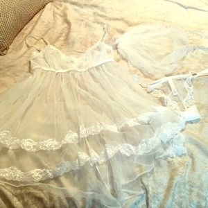 Victoria's Secret I Do lingerie set NWOT