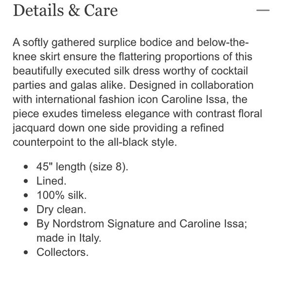 Nordstrom Signature Caroline Issa Jacquard Dress - Picture 2 of 4