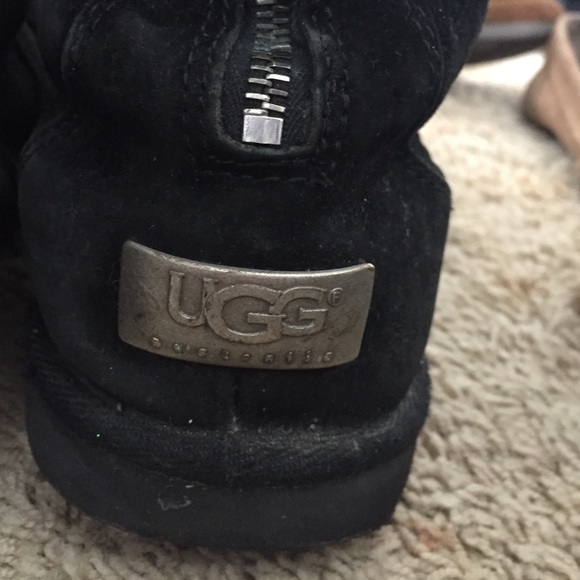 UGG zip up tall boot