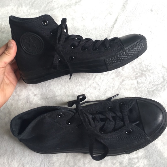 Black High Top Converse