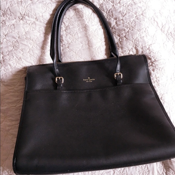Kate Spade New York large black tote