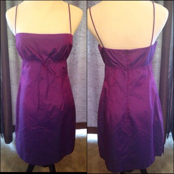Laundry - Silk Purple Cocktail Dress