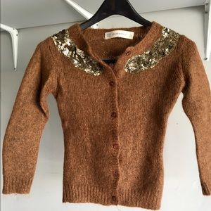 Zara Knit Top + sequins - Wore it a max of 5 times