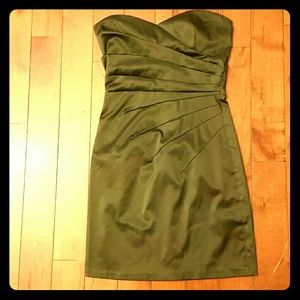 Sweetheart neckline mini dress