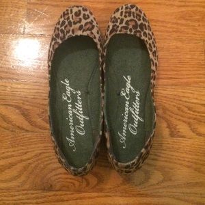 Cheetah print flats