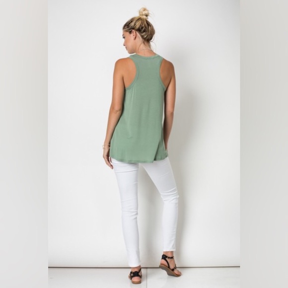 Sleeveless Racerback Tank - Picture 3 of 3