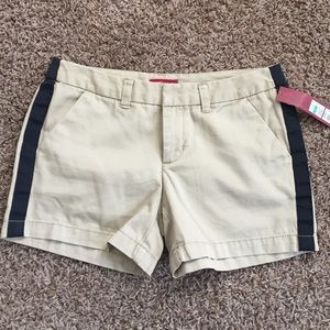 Khaki shorts. Brand new with tags!