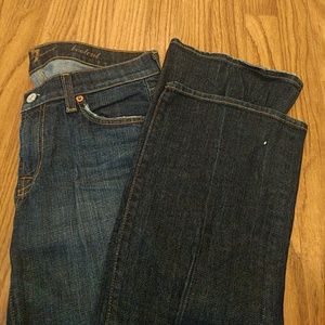 7 for all mankind boot cut jeans