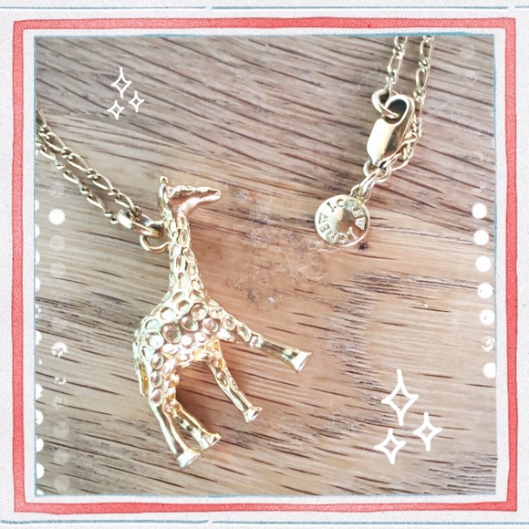 J. Crew Long Giraffe Pendant Necklace