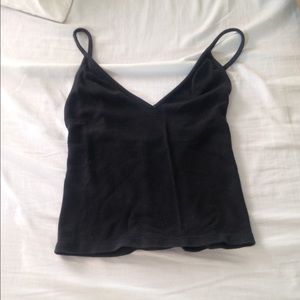 Brandy Melville Jolene tank in black