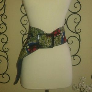 Cute African Print Belt