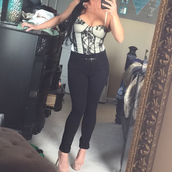 Bundle**Corset top and high waist pants