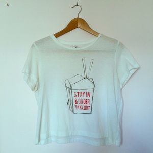 Stay In & Order Take Out Graphic Tee