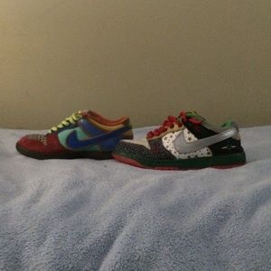 What the dunks size 7 but fits up to a 9