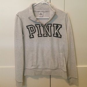 Victoria's Secret Pink quarter zip