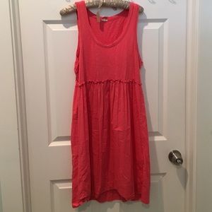 Pink J. Crew sun dress