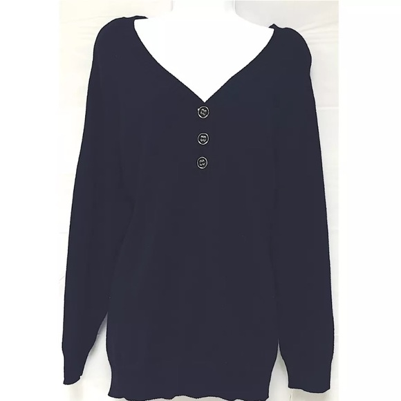 Karen Scott sweater black 1X / 2X