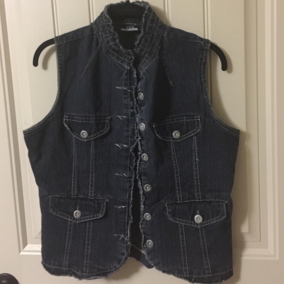 DCC Missy  Jackets & Blazers - DCC Missy denim jean jacket vest