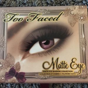 Too Faced matte eye pallet