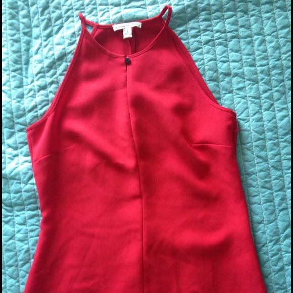 Banana Republic RED! Super cute top
