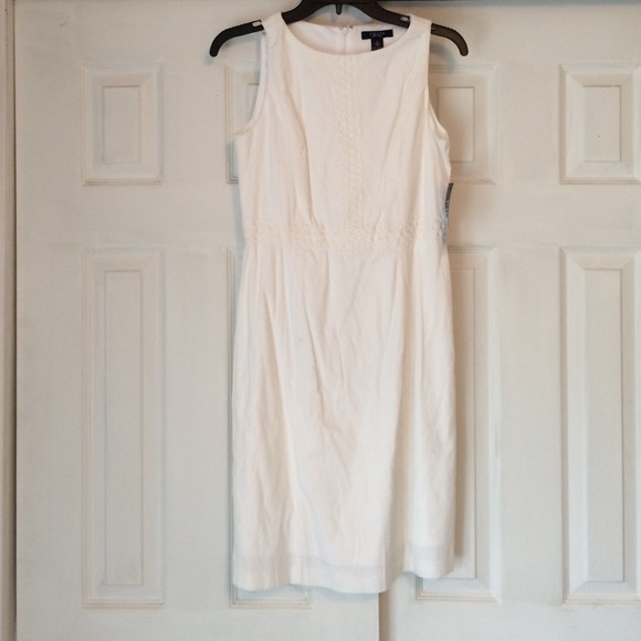 Pretty white Chaps dress