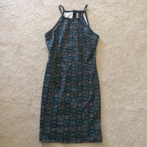 Forever 21 Tribal BodyCon Dress
