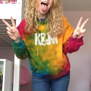 Kalin and Myles Tie Dye Hoodie