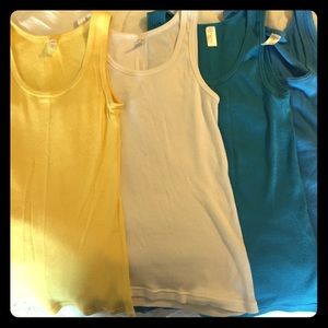 Lot of 4 J. Crew Tanks/Camisoles