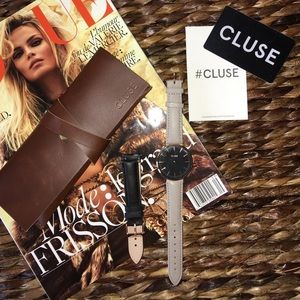 CLUSE Watch Set with 2 bands and Case
