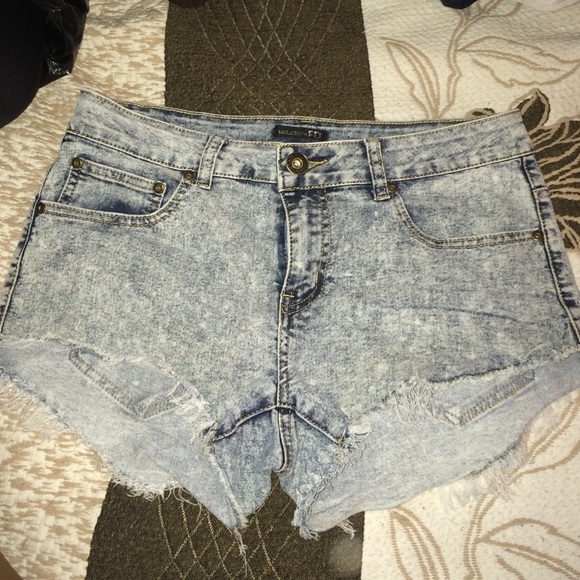 Acid Wash Shorts