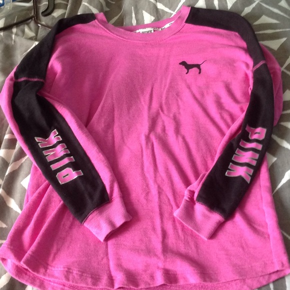 PINK varsity top