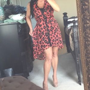 Chiffon  high /low dress