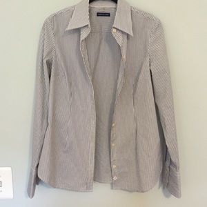 Martin + Osa Striped Button Up Shirt