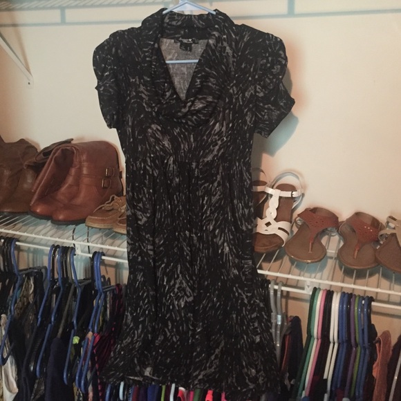 Draped dress