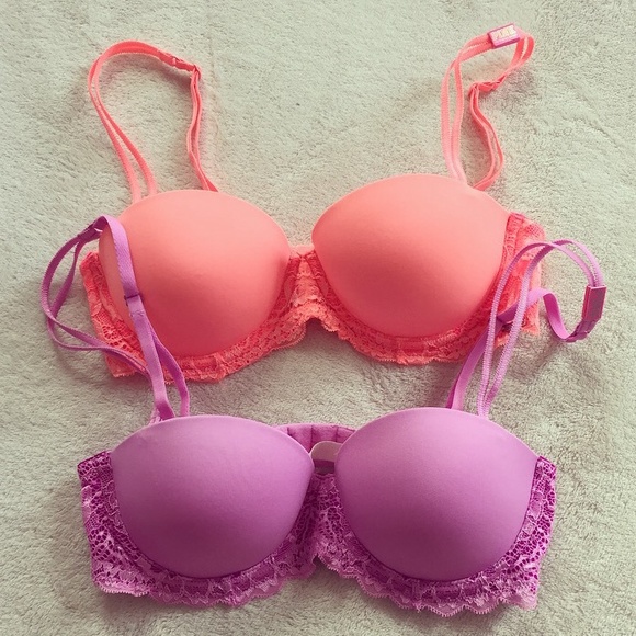 NEW 🔺Victoria's Secret PINK lace bras