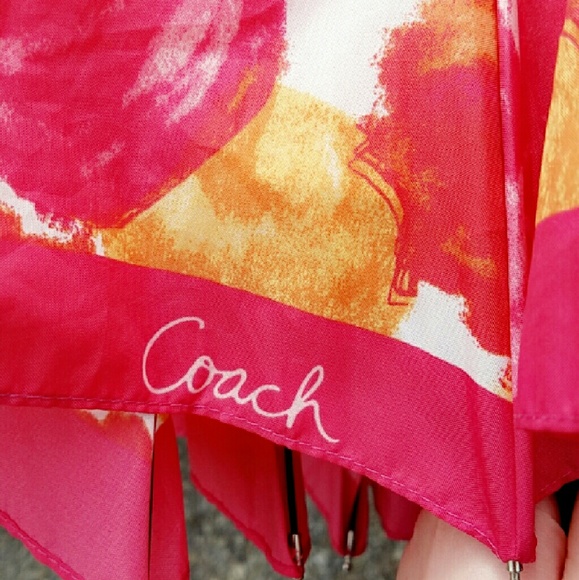 Coach umbrella