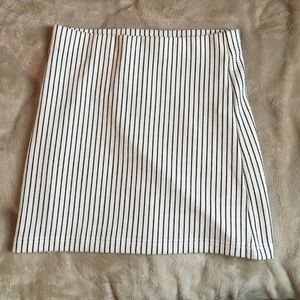Forever 21 striped pencil bodycon skirt