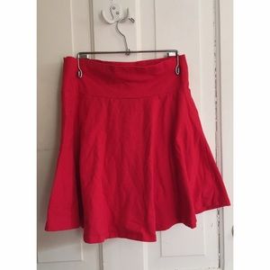 Red Skater Circle Skirt🎈