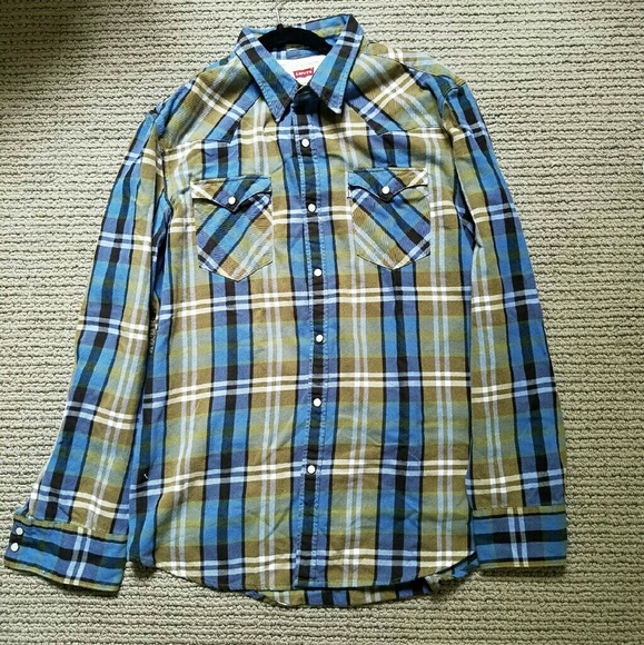 MEN'S LEVI'S snap down