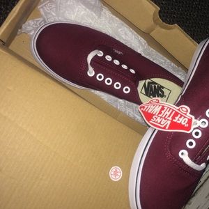 Brand new low top vans