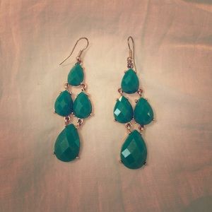 Turquoise chandelier earrings