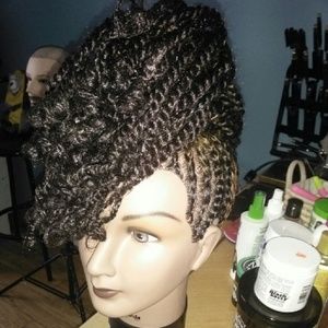 Crochet kinky twist braids
