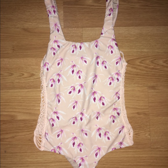 Bordeaux Island orchid One piece