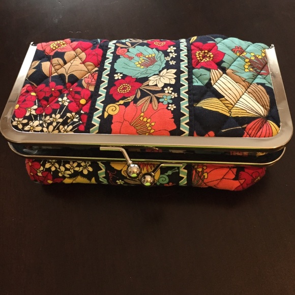 Flowery Vera Bradley Pouch