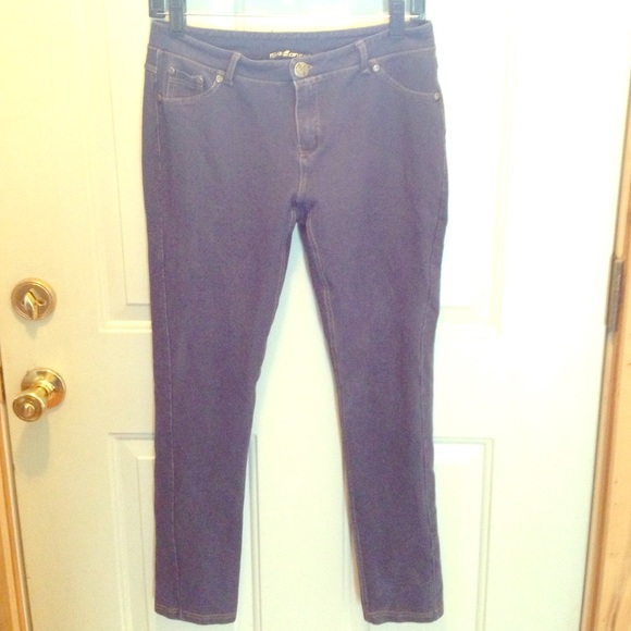 Dark blue jeggings
