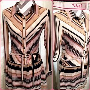 Beautiful striped casual top LG