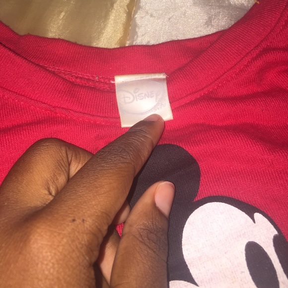 One CropTop Red Mickey &One regular Minnie sweater - Picture 4 of 4